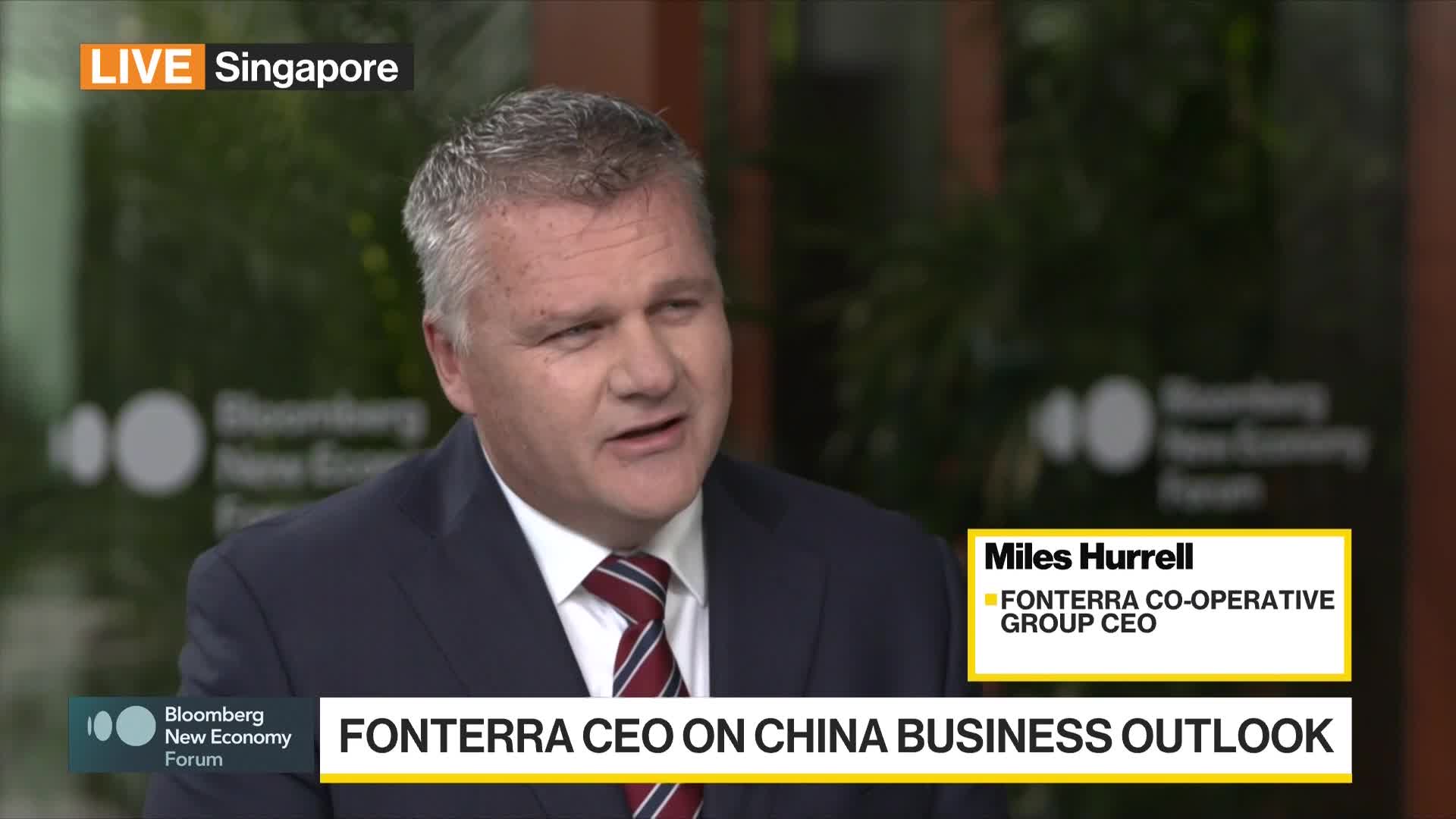 Fonterra CEO Hurrell on China Business