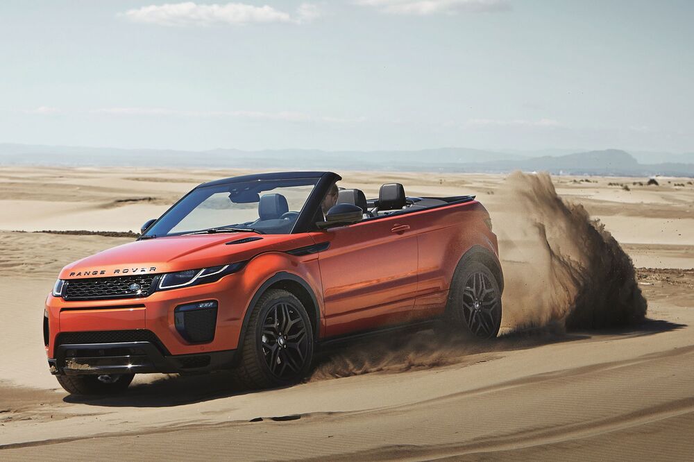 Range Rover Evoque Convertible Announced Cost Specs Bloomberg