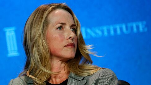 Laurene Powell Jobs is pictured at the annual Milken Institute Global Conference in Beverly Hills, Calif., on April 29, 2013.