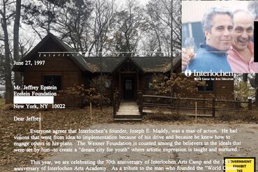 Epstein Steered Wexner Funds to Arts School Where He Allegedly Groomed a Child