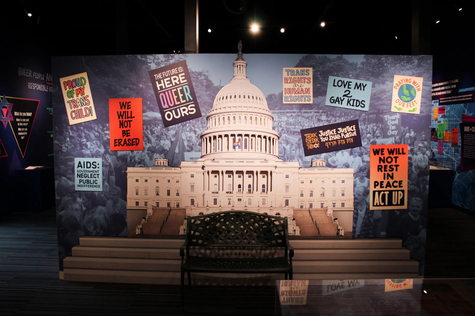 “LGTBJews in the Federal City” opened at the Capital Jewish Museum a week before a shooting outside the museum claimed the lives of a young couple.