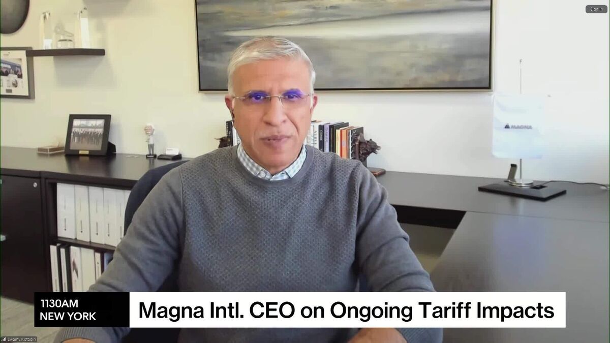 ⚫️ BLOOMBERG: "Difficoltà nell'industria automobilistica nordamericana: l'analisi di Swamy Kotagiri, CEO di Magna"