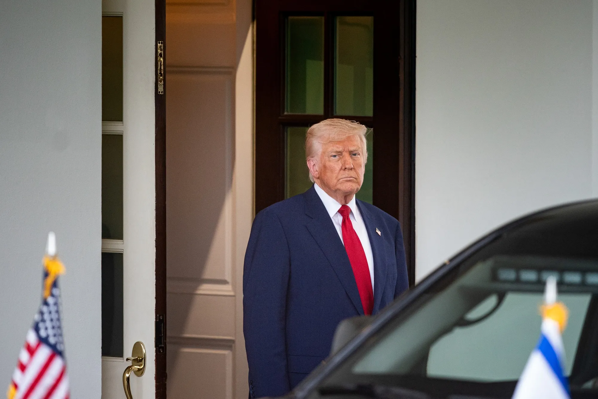 President Donald Trump at the White House in Washington, DC,&nbsp;on&nbsp;April 7.