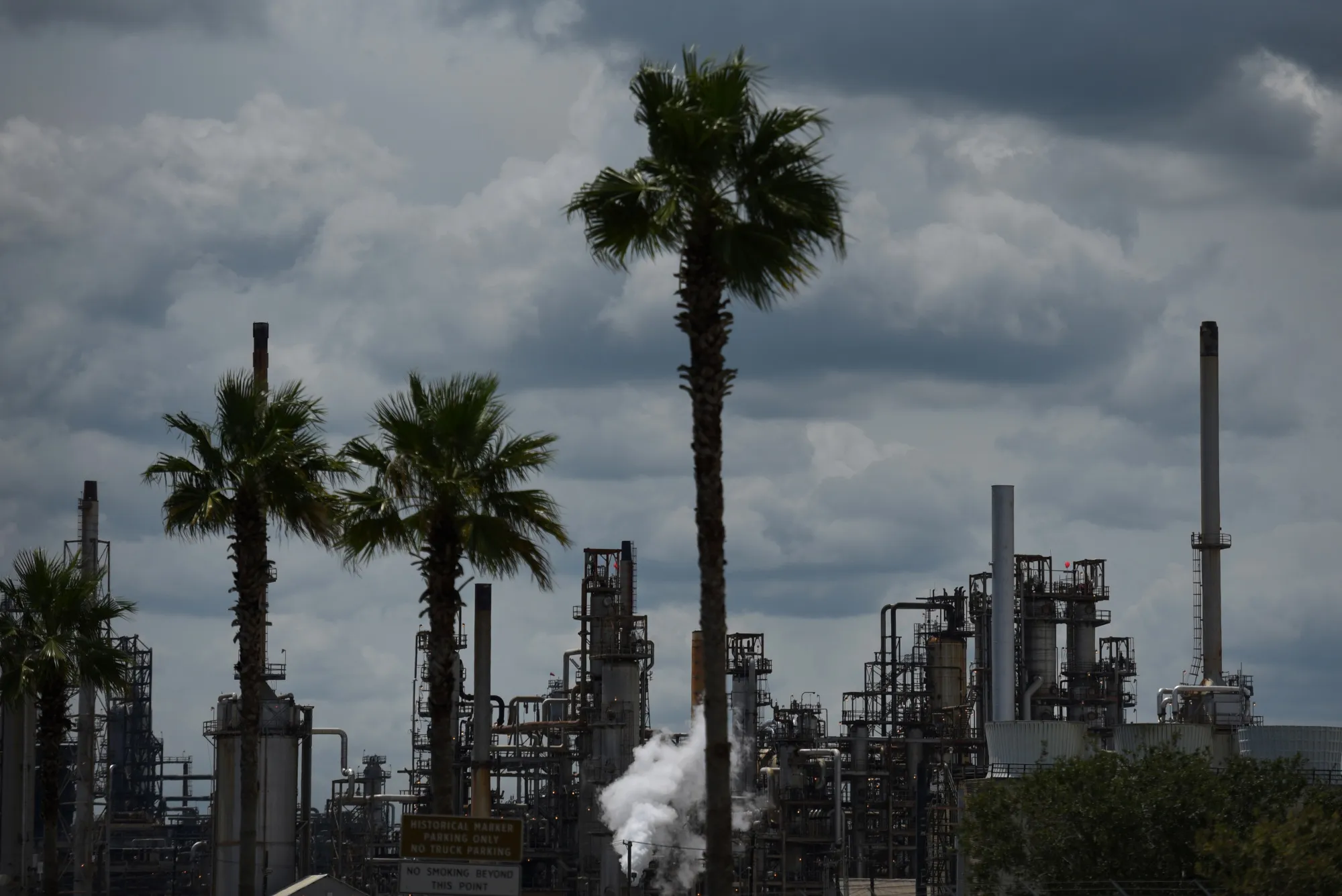 The Saudi-owned oil refinery in Port Arthur, Texas, U.S.