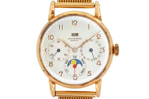 The dial is clean, and all the markings are clearly visible.