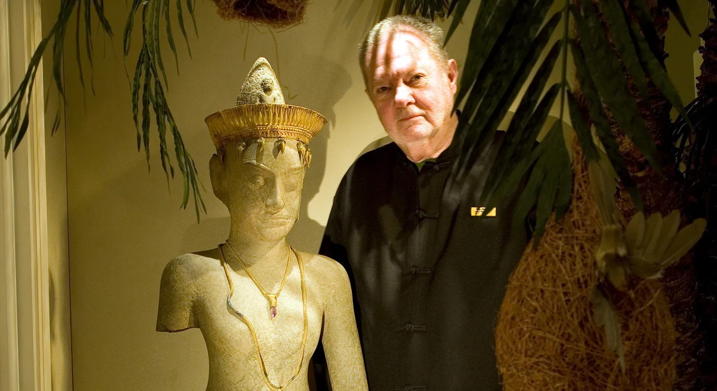 Latchford at his London home in 2008.