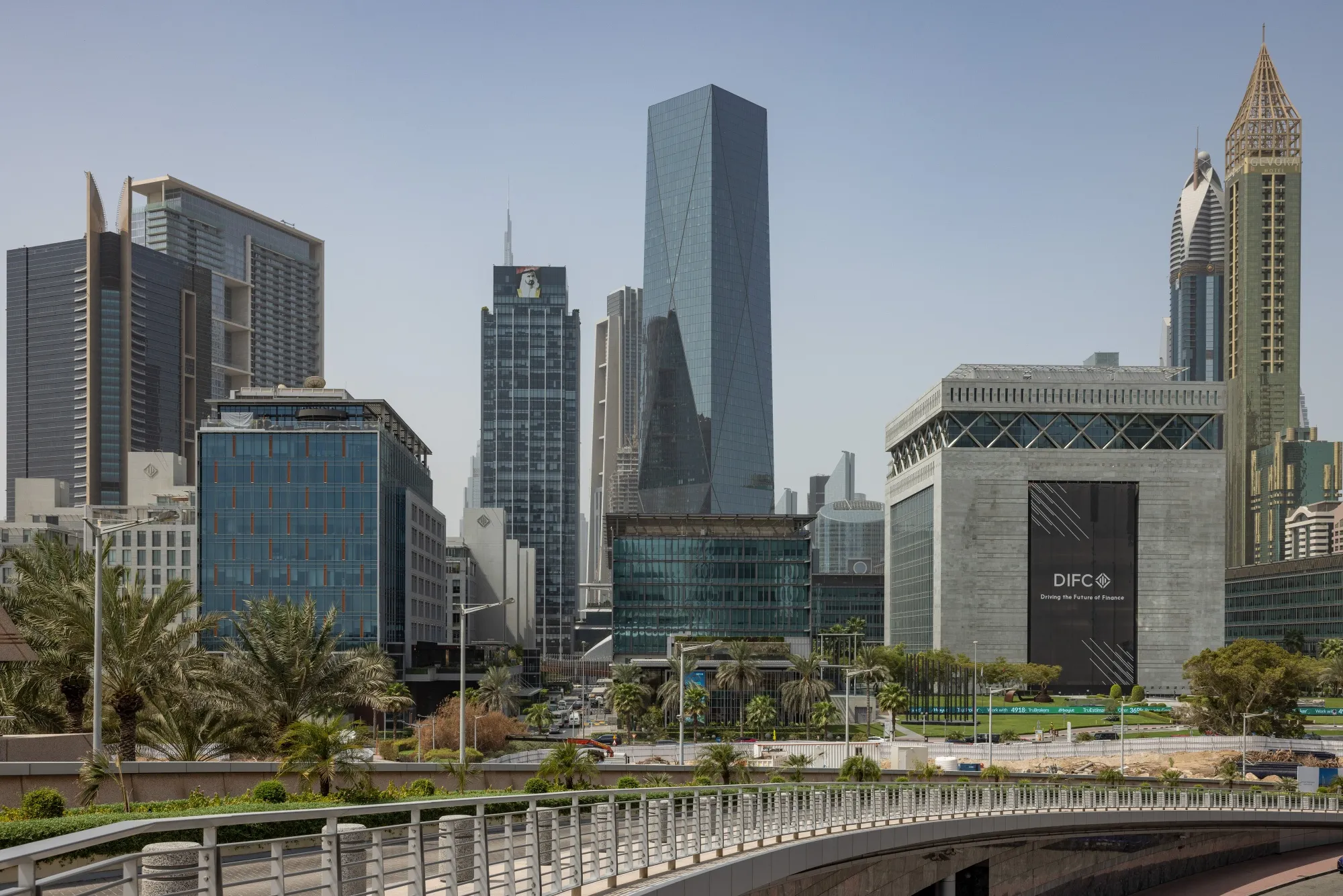 The Dubai International Financial Centre.