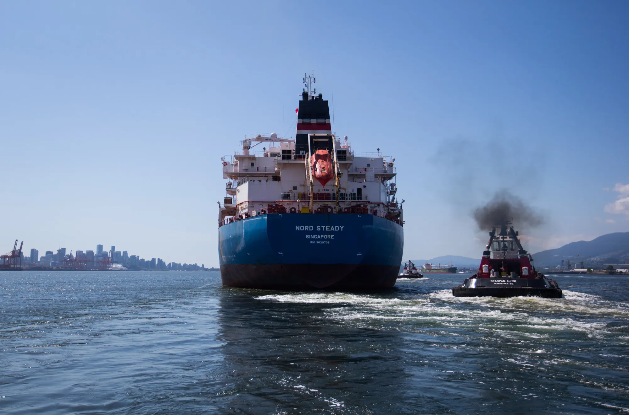 Port Of Vancouver Harbor Tour Ahead Of International Trade Balance Figures
