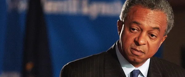 E. Stanley O'Neal during a press conference in New York on May 21, 2002 