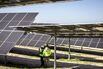 Solar Panels Installation at a Zelestra Corp. SA Solar Park in Spain