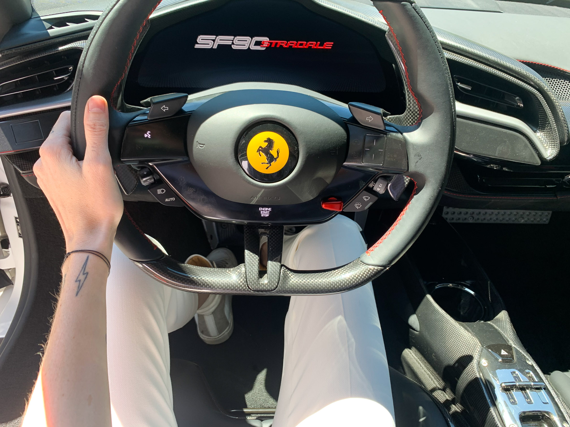 Explained: Ferrari SF90 steering wheel