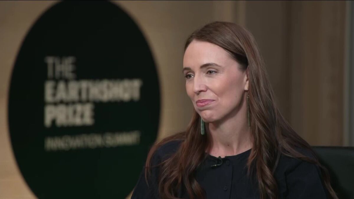 Jacinda Ardern, former P.M. of New Zealand and Earthshot Board of Trustee on climate innovation