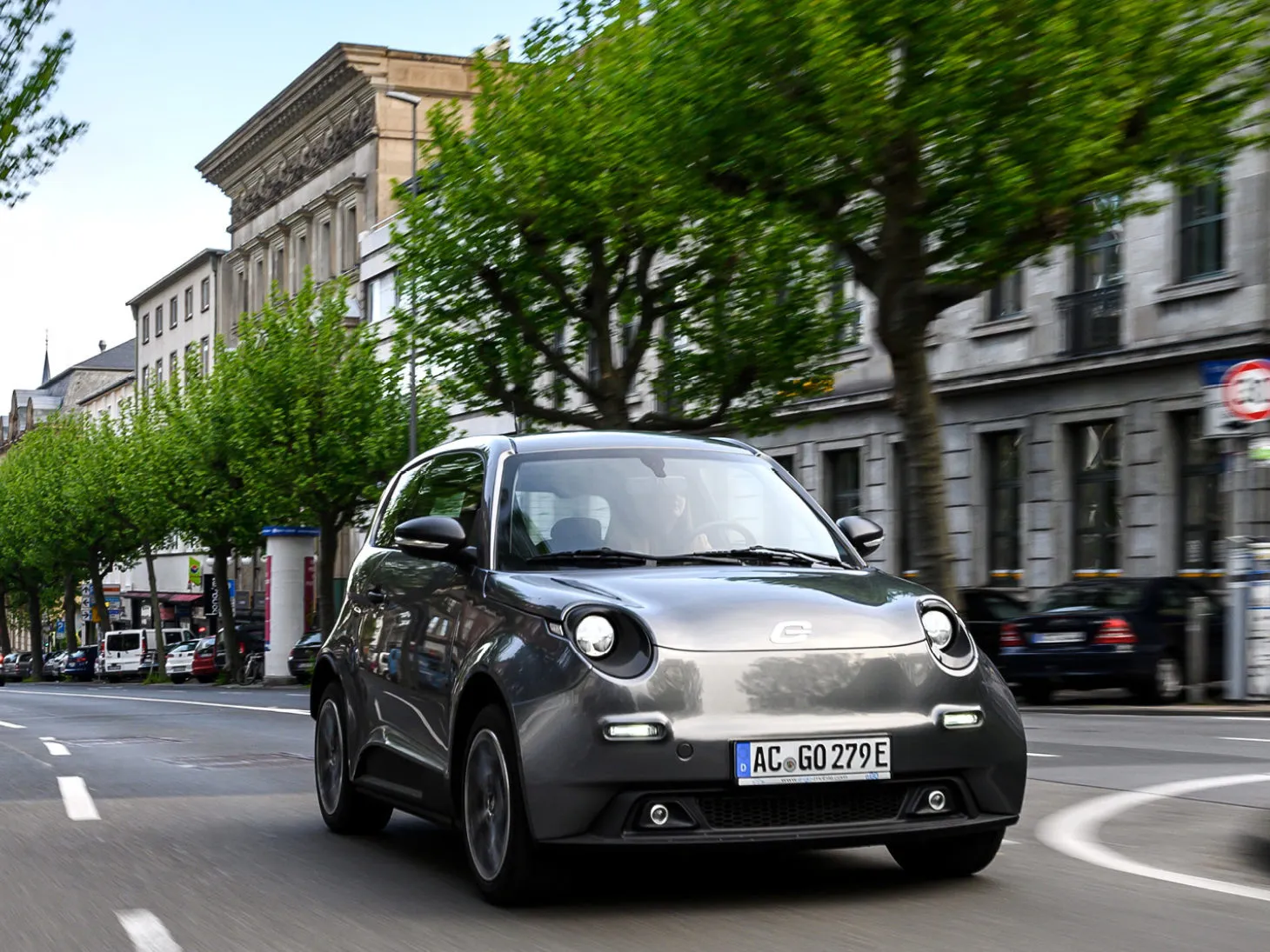 An e.GO Life Next electric vehicle.