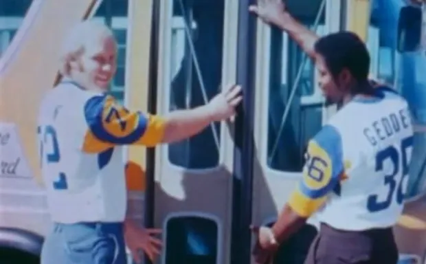 Jankel Rams Bus The Los Angeles Rams Loved Public Transit - Bloomberg