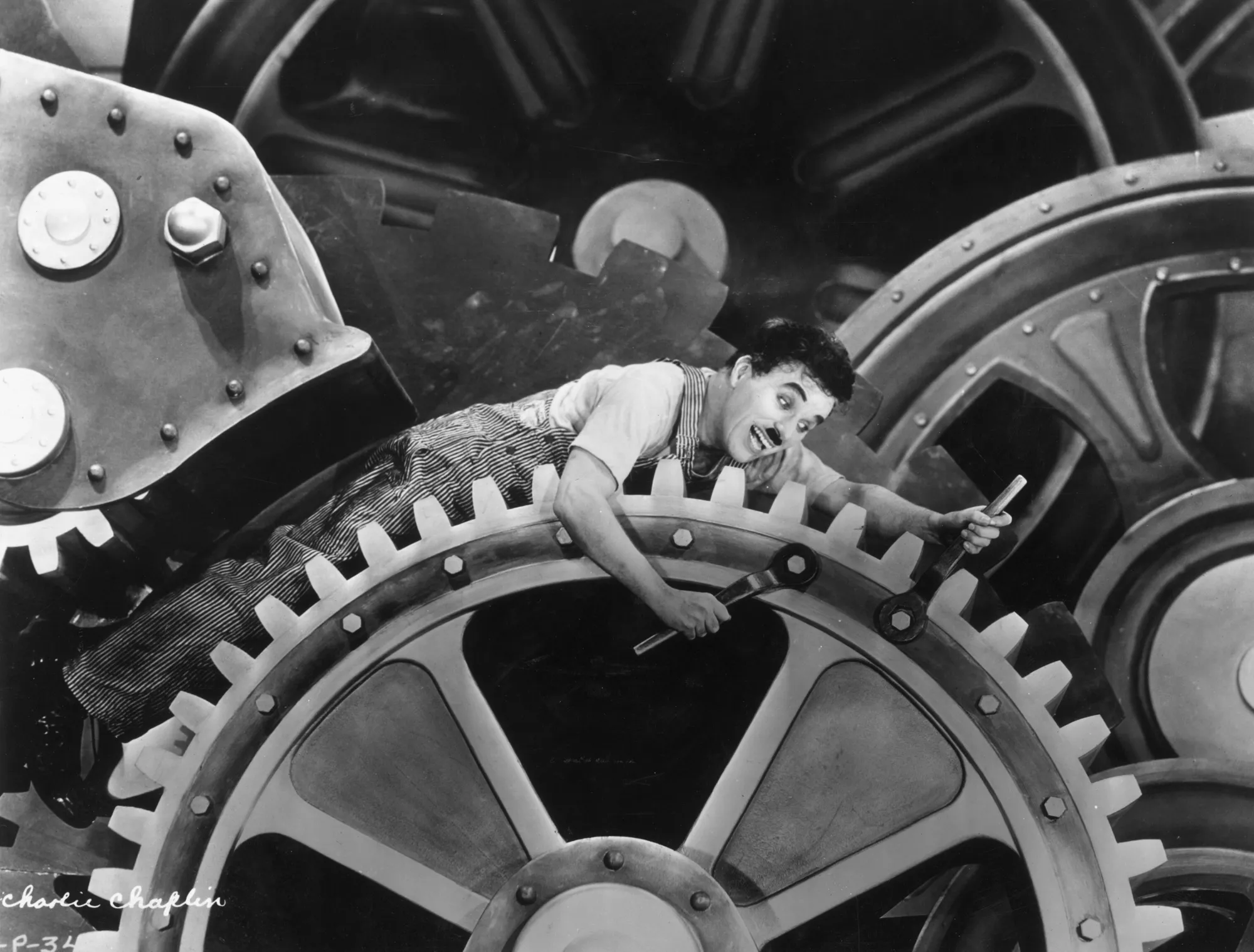 Crushed by the wheels of industry.