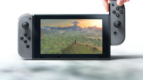 新型ゲーム機「スイッチ」
