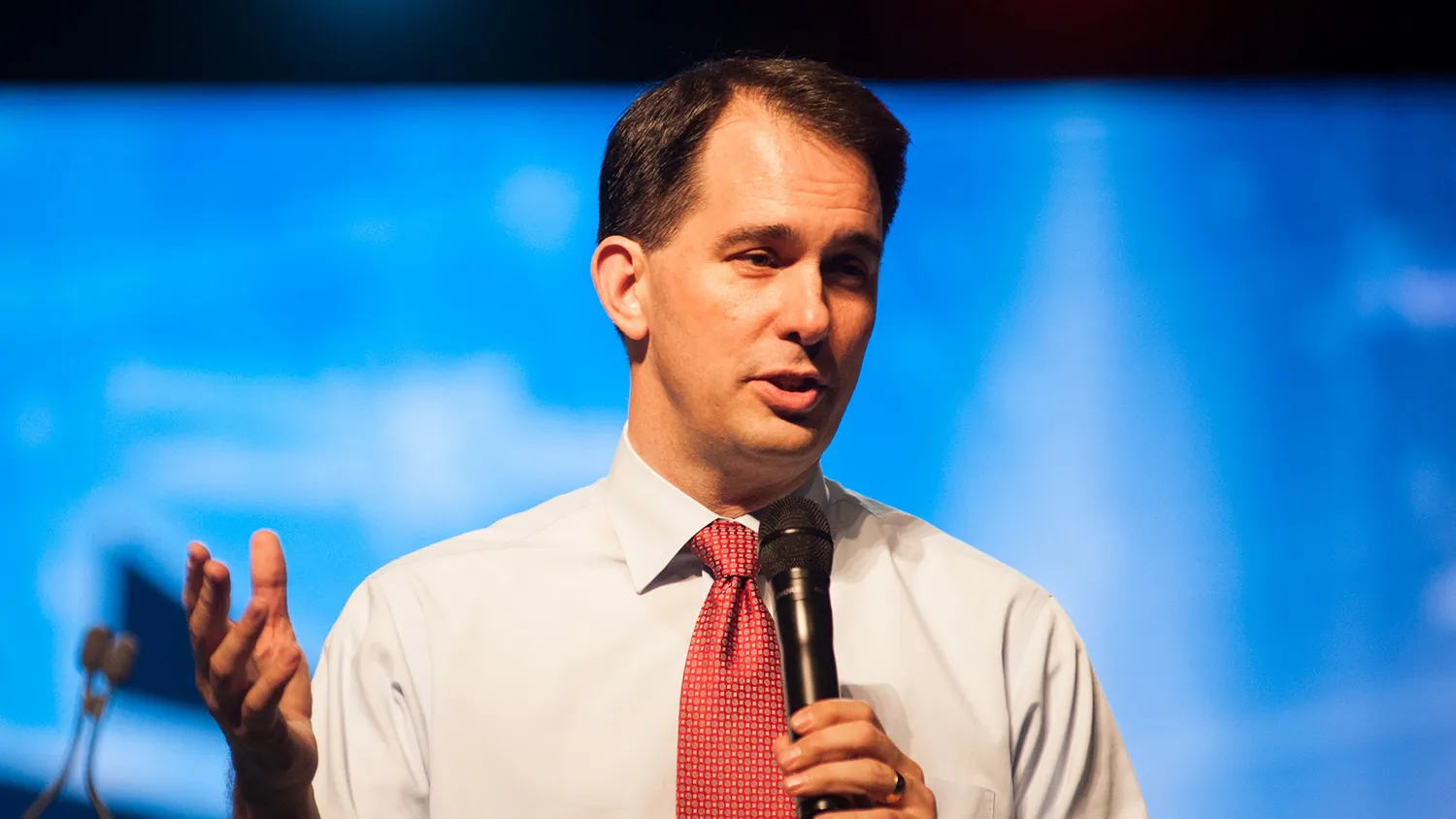 Scott Walker speaks during the Western Conservative Summit at the Colorado Convention Center in Denver, Colorado on June 27, 2015 in Denver, Colorado.
