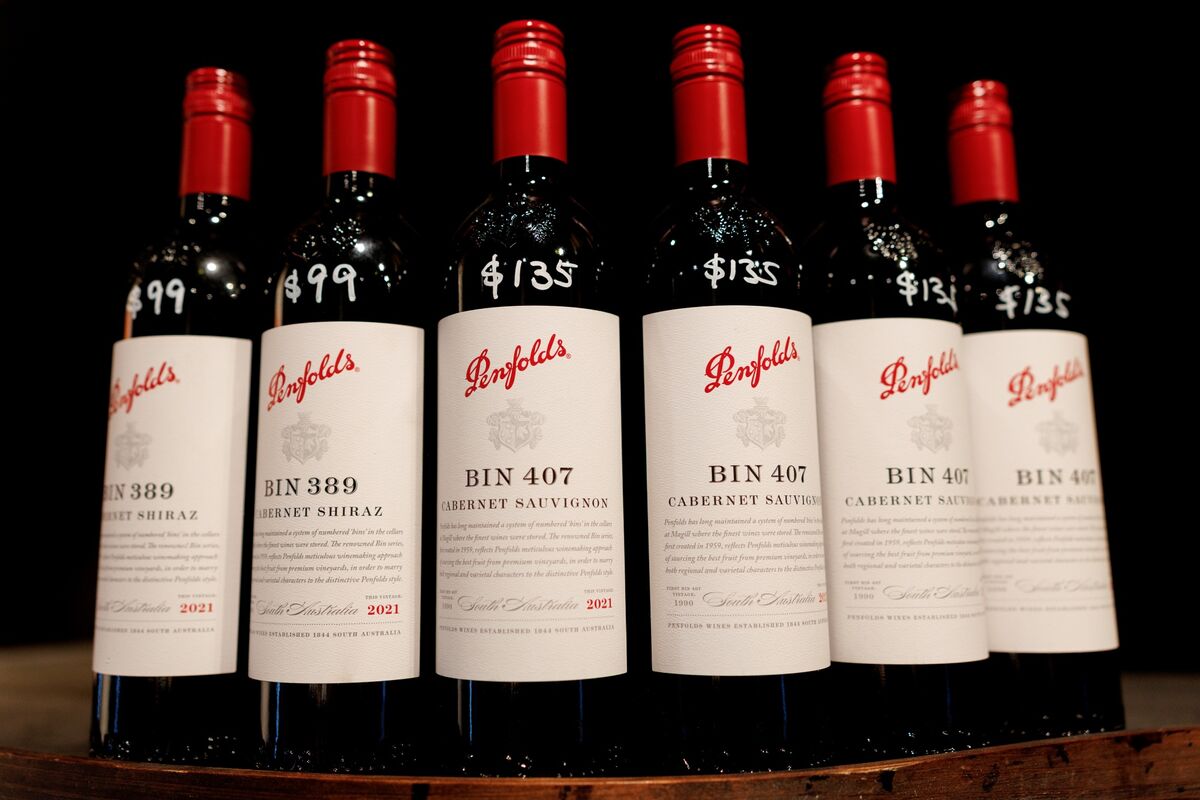 bloomberg.com - Ben Westcott - Treasury Wine Flags $395 Million Writedown Over Excess US Supply