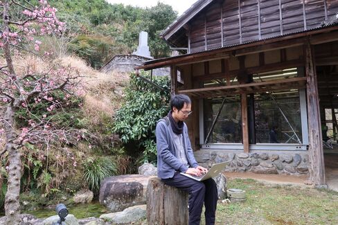 Sansan神山オフィスの初代常駐者、團洋一さん