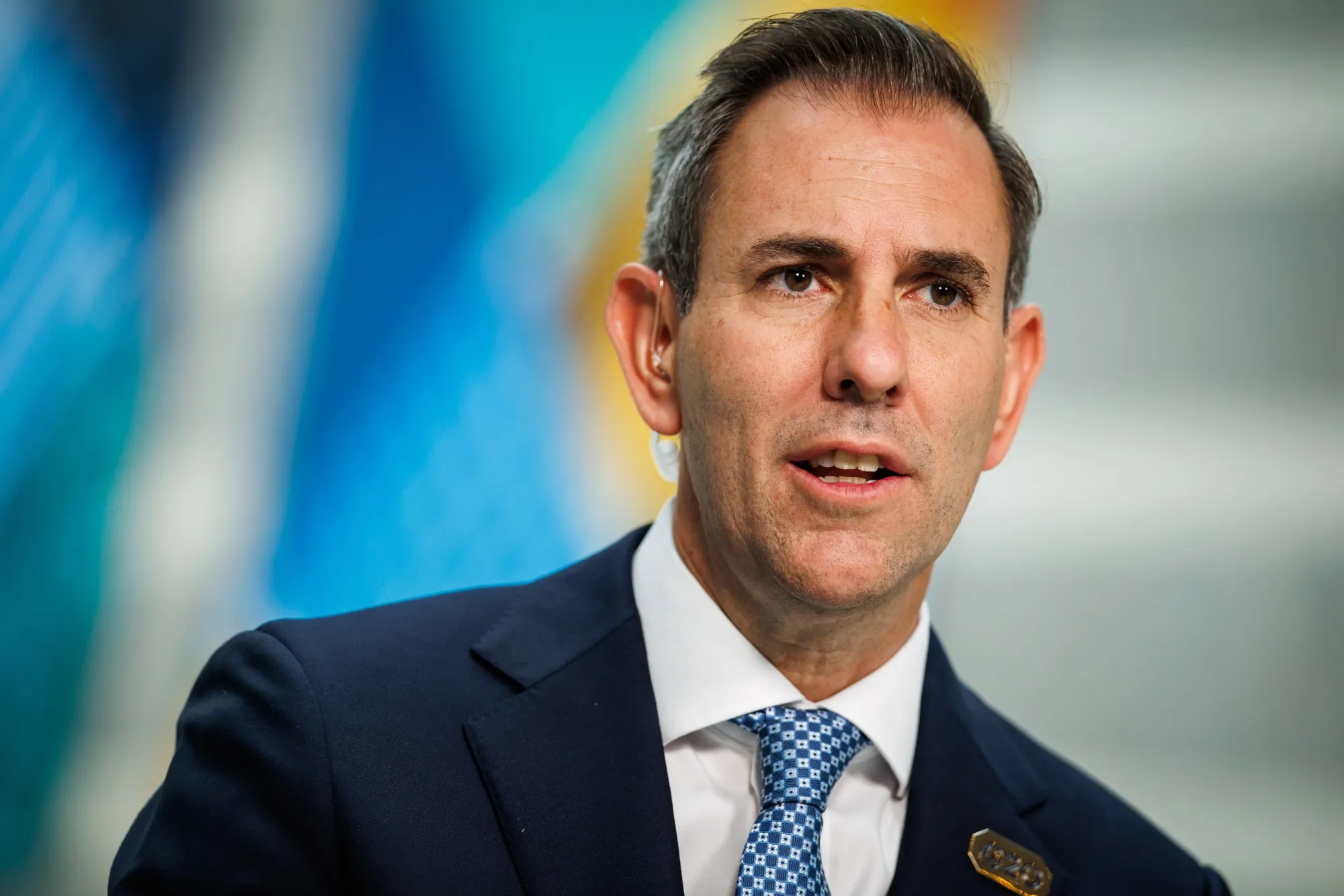 Jim Chalmers in&nbsp;Washington, DC, on April 16.