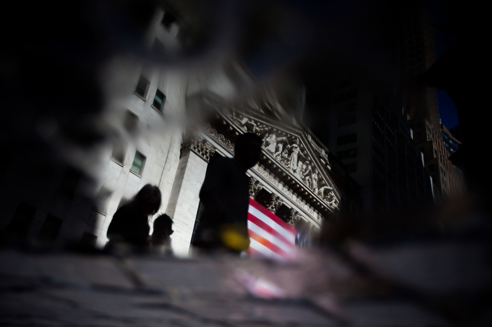 Trading On The Floor Of The NYSE As Foreign Investors Return To U.S. Stocks 