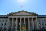 The U.S. Treasury building in Washington, D.C.