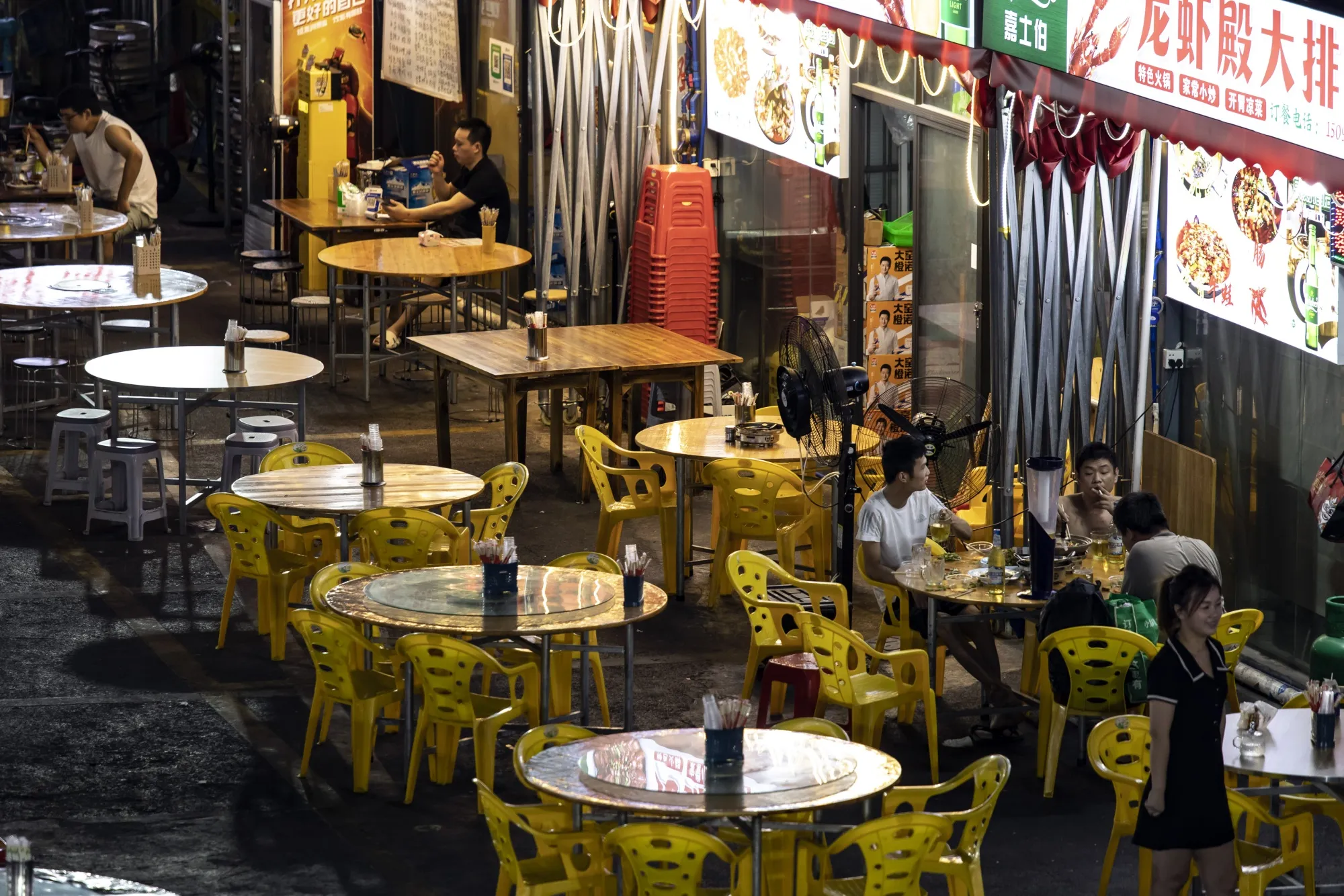 Nighthawks in Guangzhou.&nbsp;