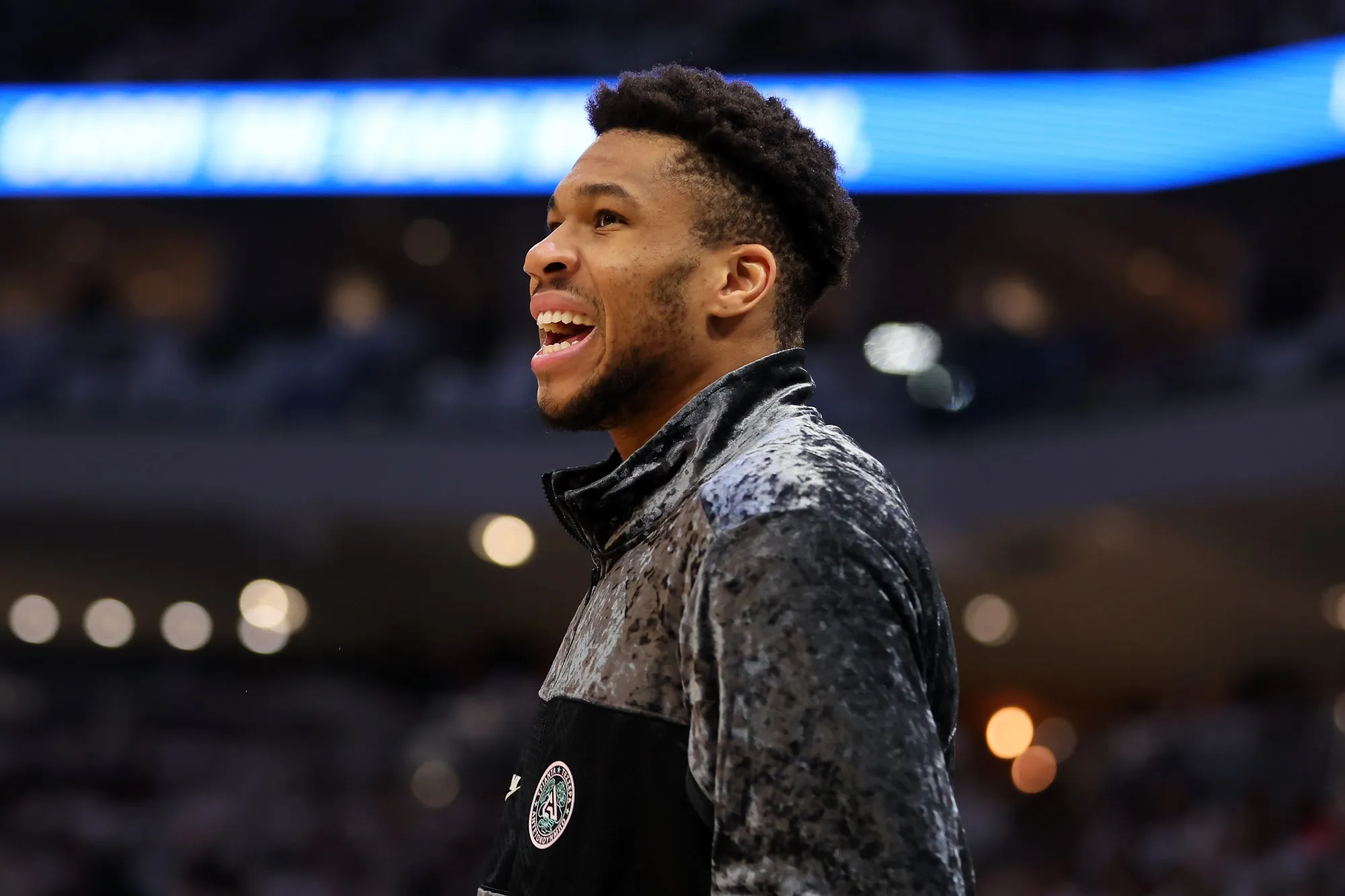 Giannis Antetokounmpo in Milwaukee, Wisconsin. on April 23.
