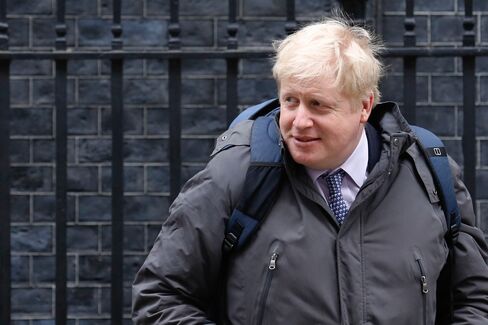 Boris Johnson leaves 10 Downing Street in London, on March 8.