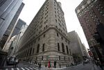 The Federal Reserve Bank of New York Building in New York City.