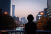 General Views of Beijing as China Investors Expect $283 Billion of New Stimulus This Weekend
