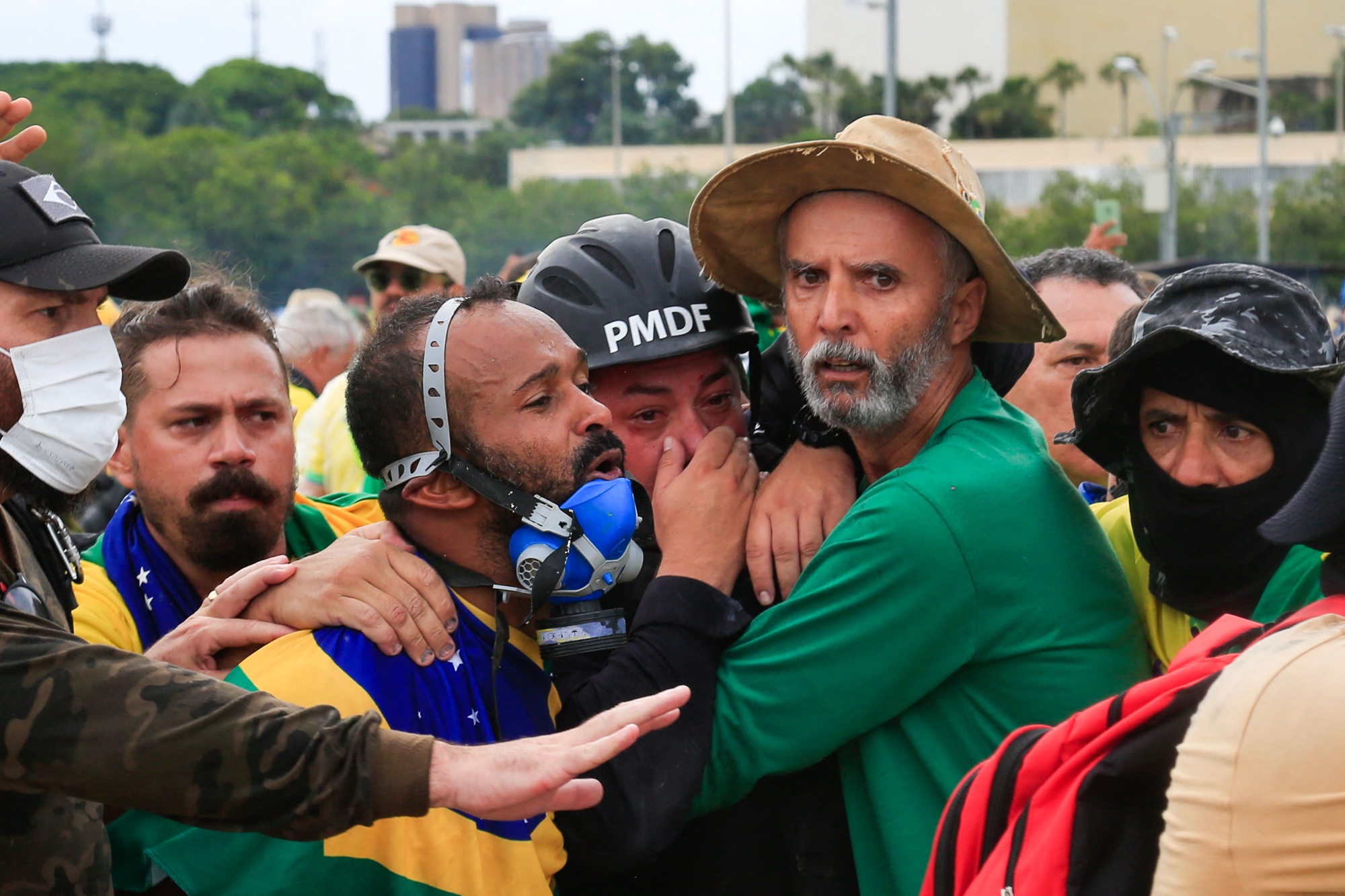 BRAZIL-POLITICS-BOLSONARO-SUPPORTERS-DEMONSTRATION