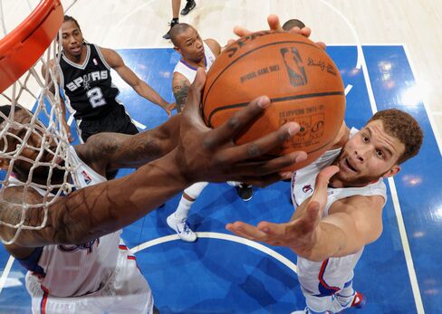 Blake Griffin #32 of the Los Angeles Clippers