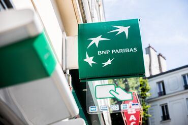 A BNP Paribas logo.