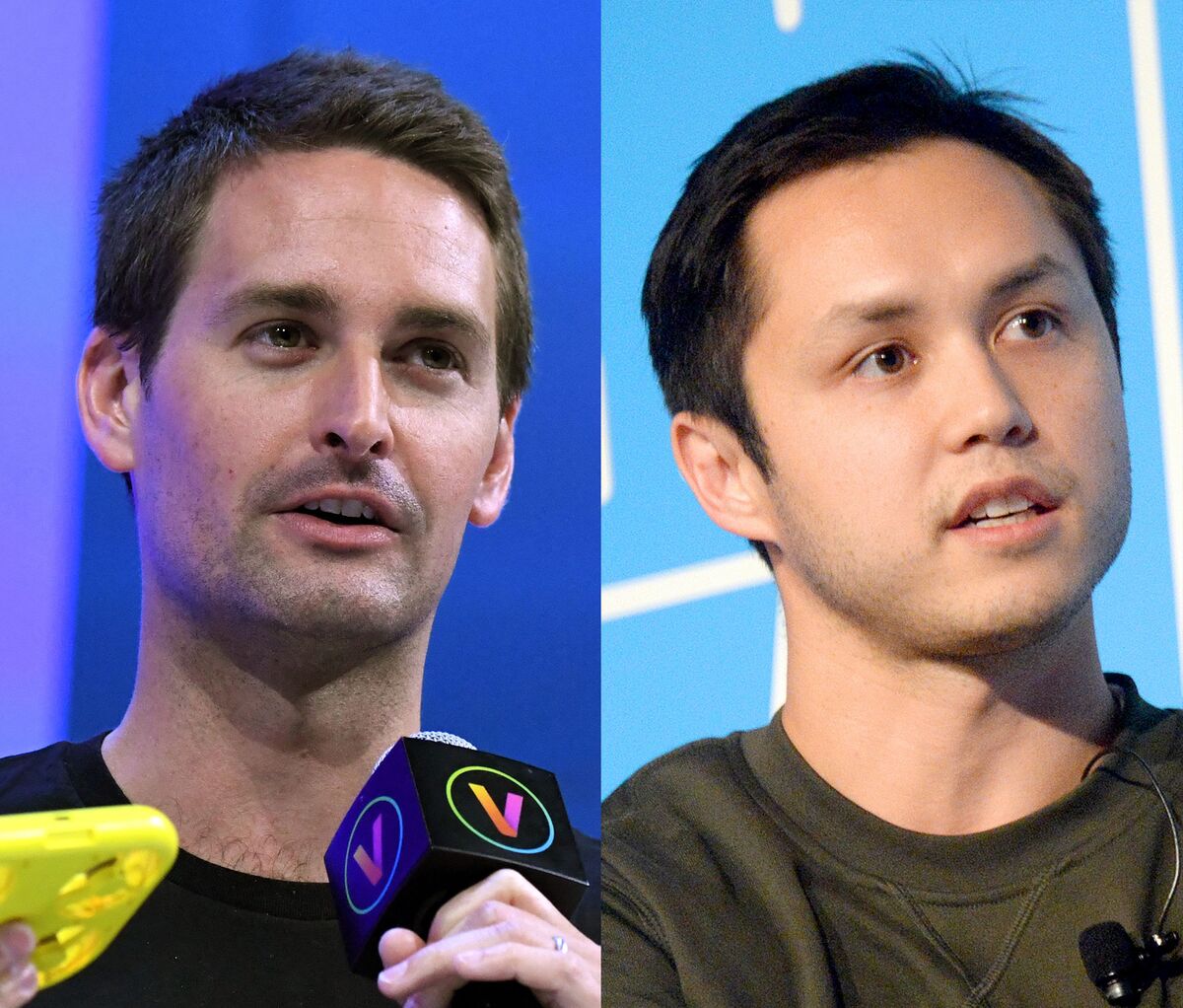 Snap's Billionaire Co-Founders See Wealth Vanish as Growth Stalls -  Bloomberg