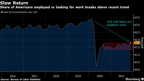 U.S. Participation Rate Edges Up in Sign of Job-Market Healing