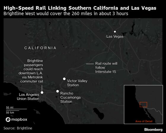 Will a Fast Train to Vegas Lure Road Trippers From Their Cars?