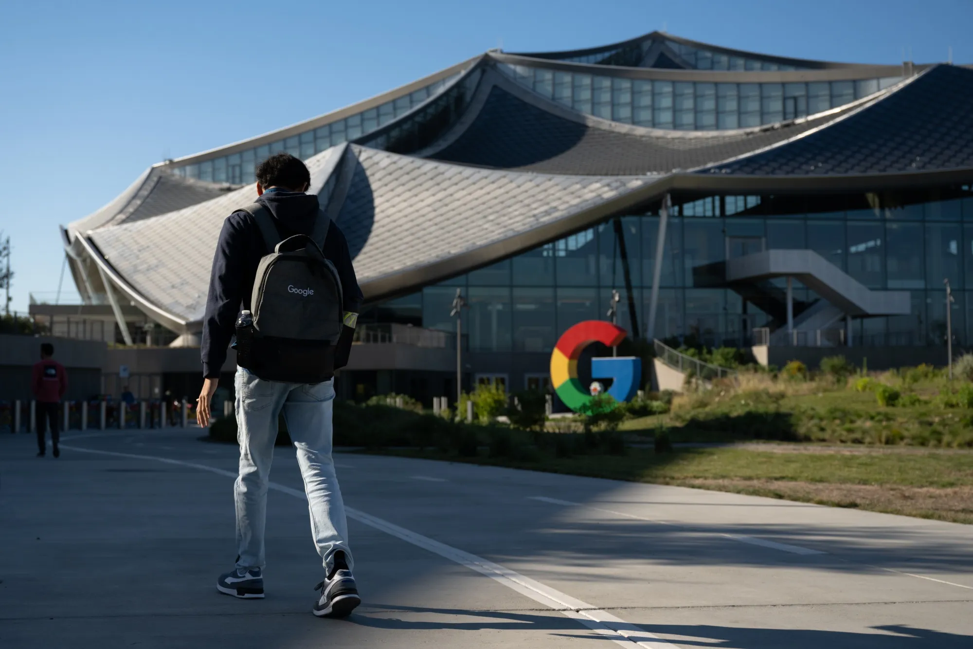 The Google Bay View campus in Mountain View, California.