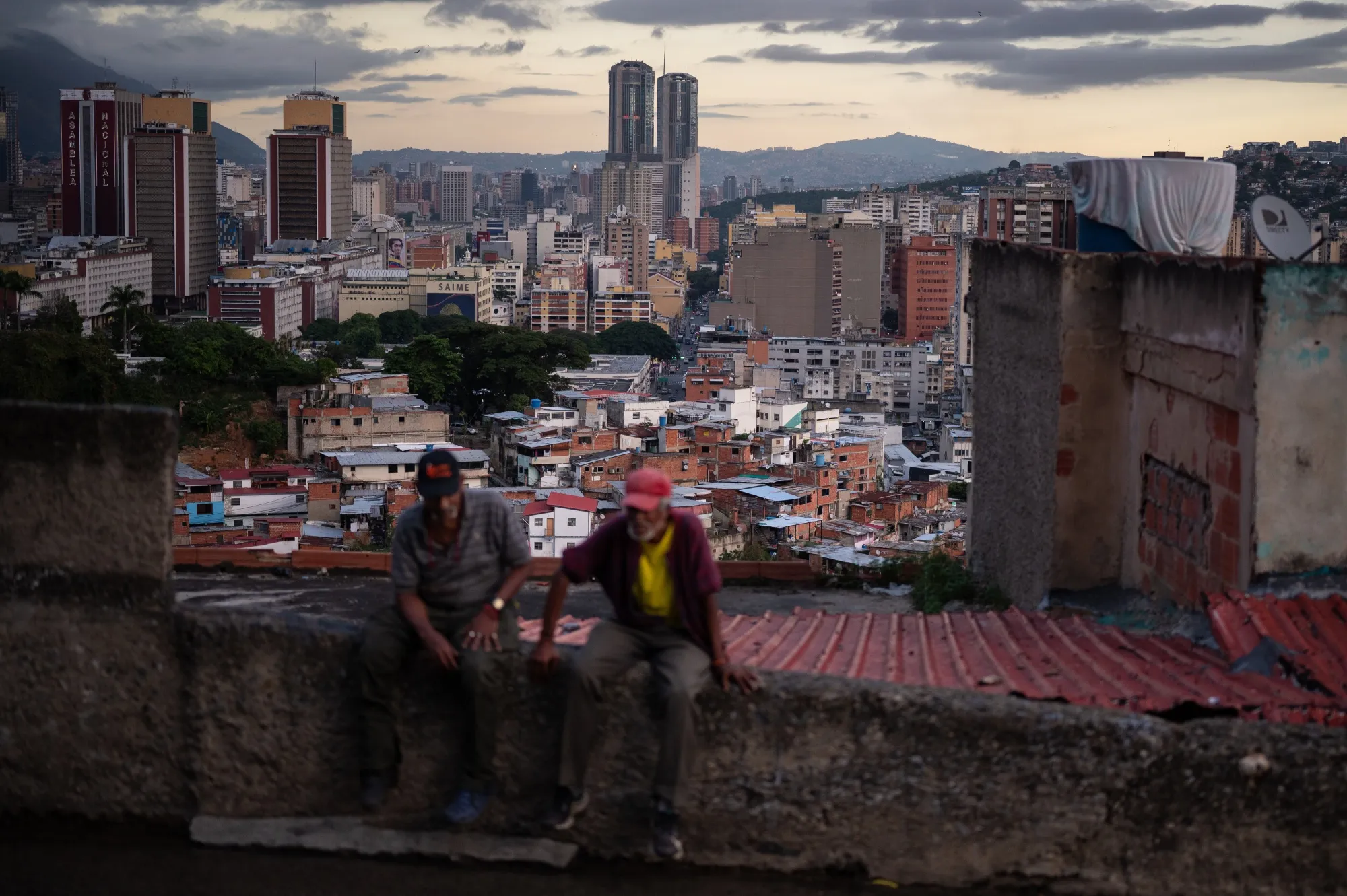 Buildings in the skyline of Caracas.