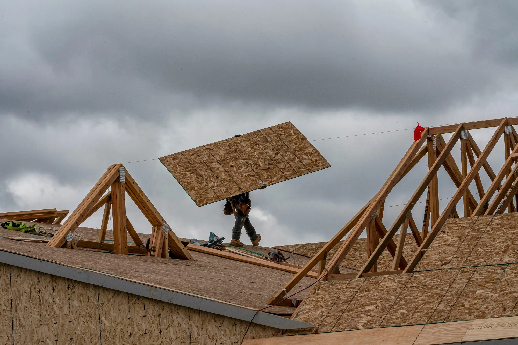 New residential construction increased 11.2% in February.