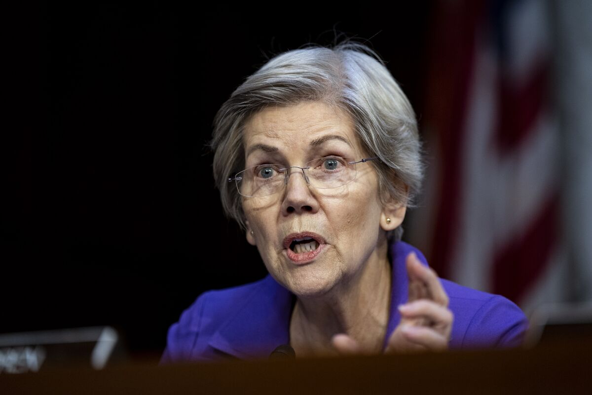 Elizabeth Warren Slams Jerome Powell for Weak Regulation, Oversight of SVB  - Bloomberg