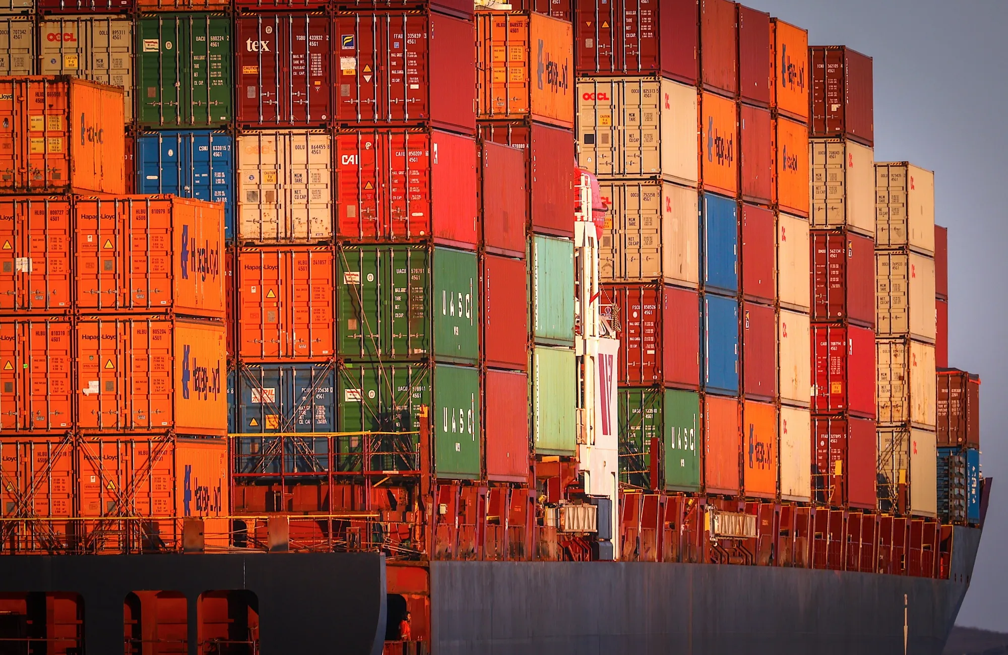 Port Botany In Sydney Ahead of Trade Figures 
