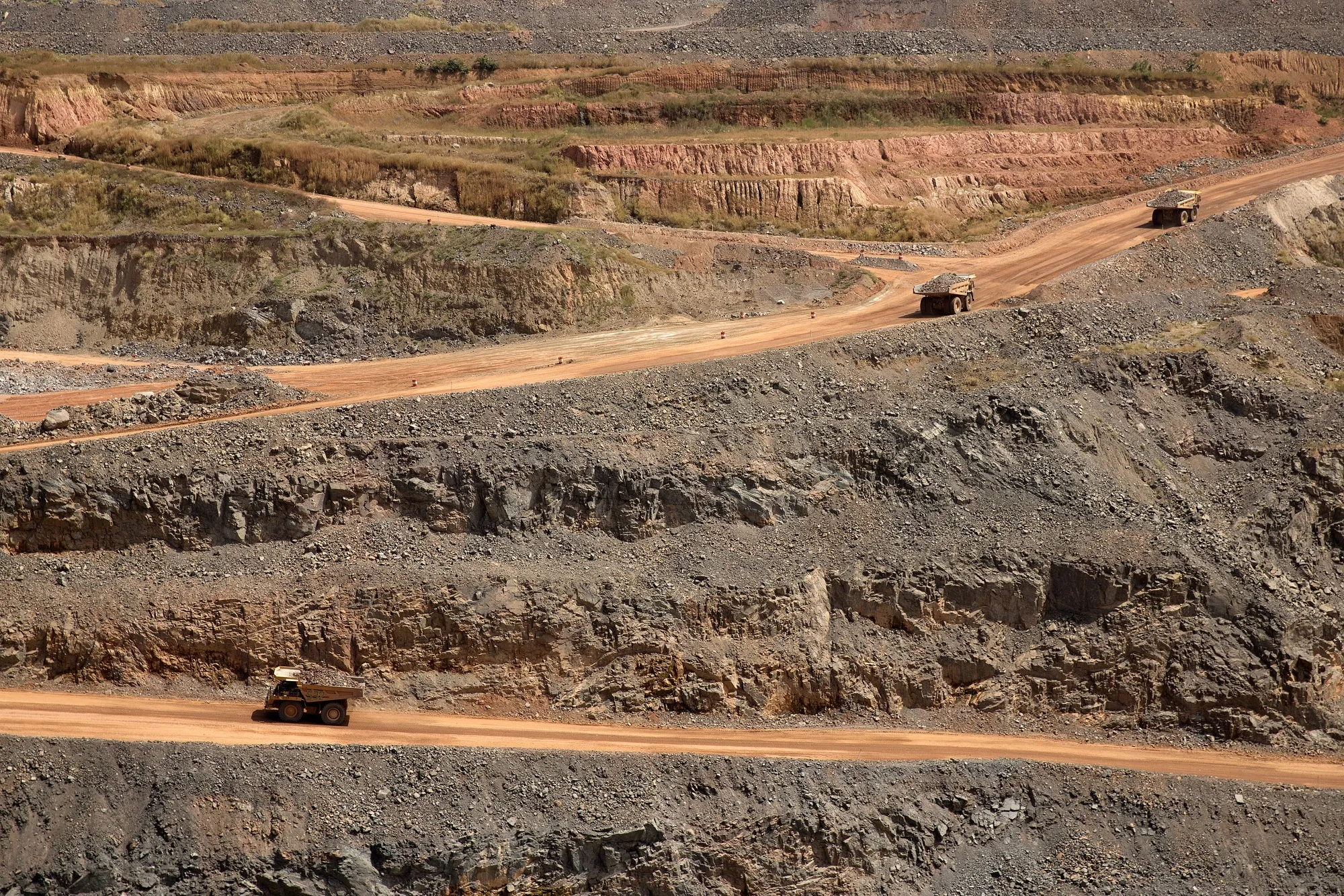 A section of the Loulo-Gounkoto gold mining complex.