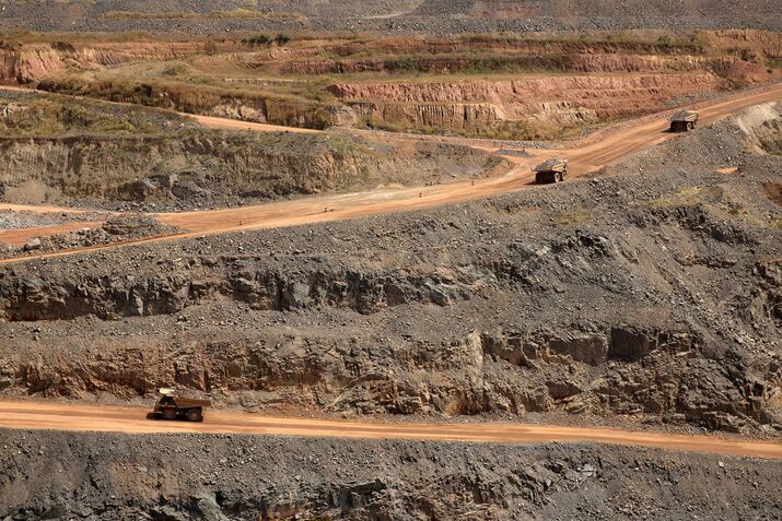 A section of the Loulo-Gounkoto gold mining complex.