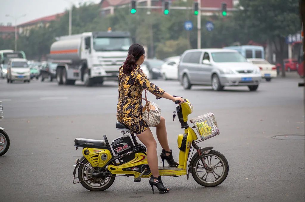 Even those who can afford cars often prefer two-wheelers.&nbsp;