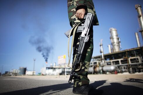 Libyan Oil Guards Protect National ‘Blood’ From Desert Enemy