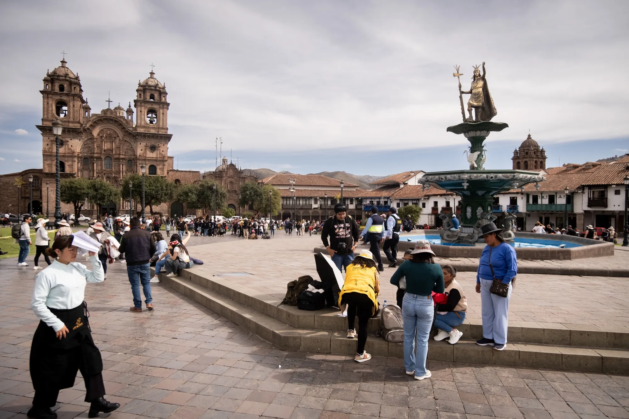 The Plaza de Armas in Cusco, Peru on Nov. 20.