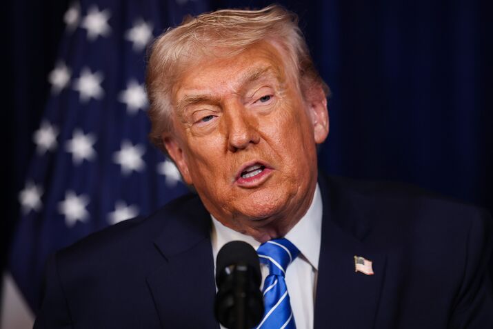 President Donald Trump Hosts Visiting Ukrainian President Zelensky At Mar-a-Lago