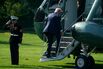 President Trump Departs White House For Scotland