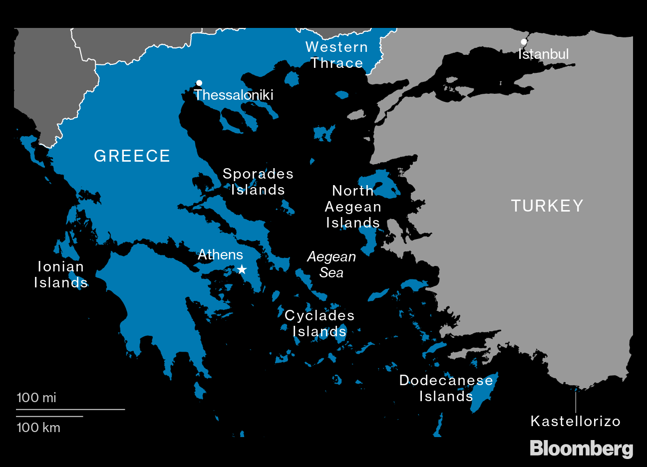 The Conflicts That Keep Turkey and Greece at Odds QuickTake Bloomberg